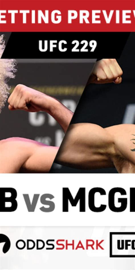 ufc 229 odds